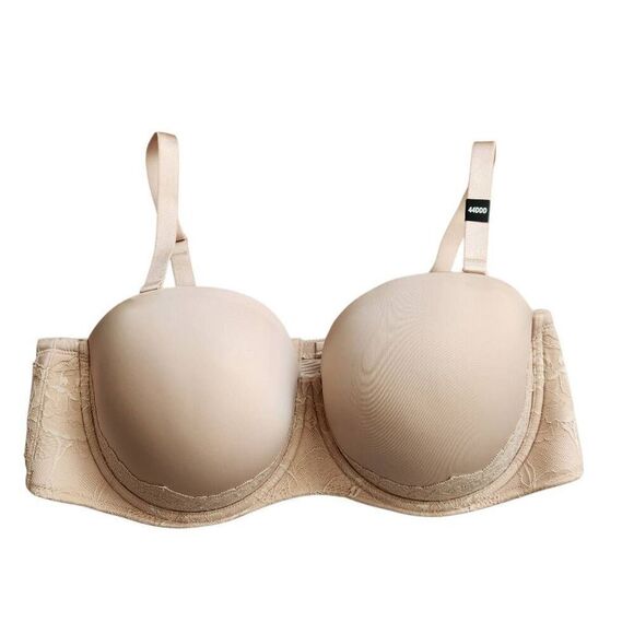 Torrid Bra 44DDD Plus Bombshell Everyday Strapless Push-Up Lace New without Tag - Picture 1 of 6
